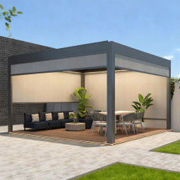 pergola bioclimatique pas chère en situation 2