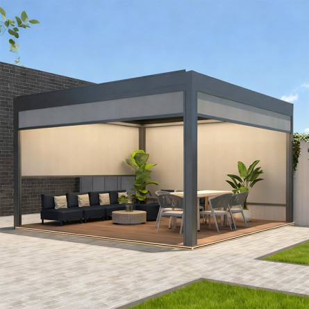 pergola bioclimatique pas chère en situation 2
